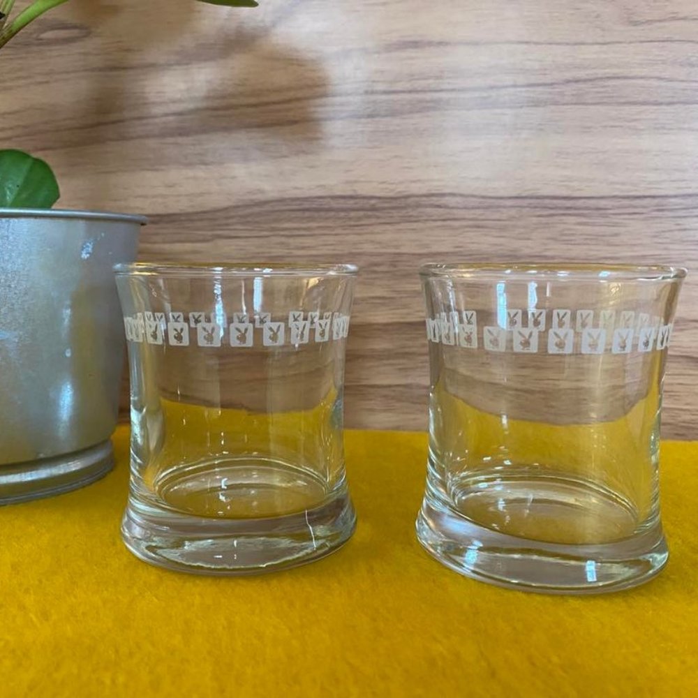 *Rare* Vintage Playboy Highball Glasses